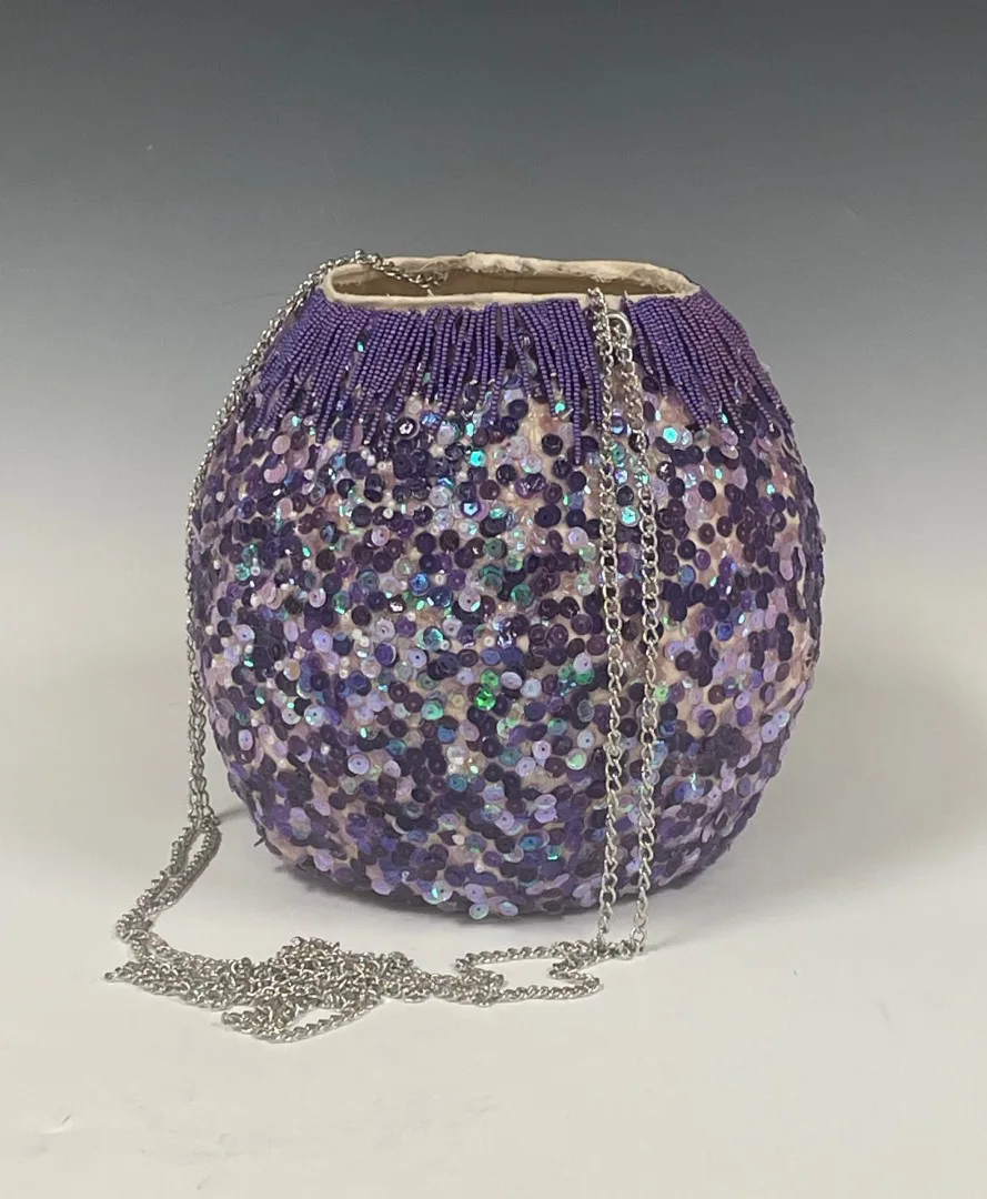Sequin Purse — original artwork by Alex Hattrup