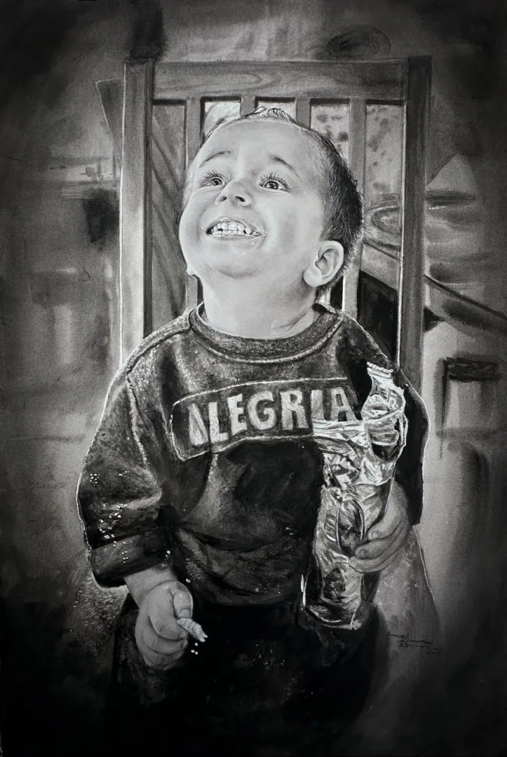 Sense of Humor — original artwork by Carmen Judith Montaño Valencia