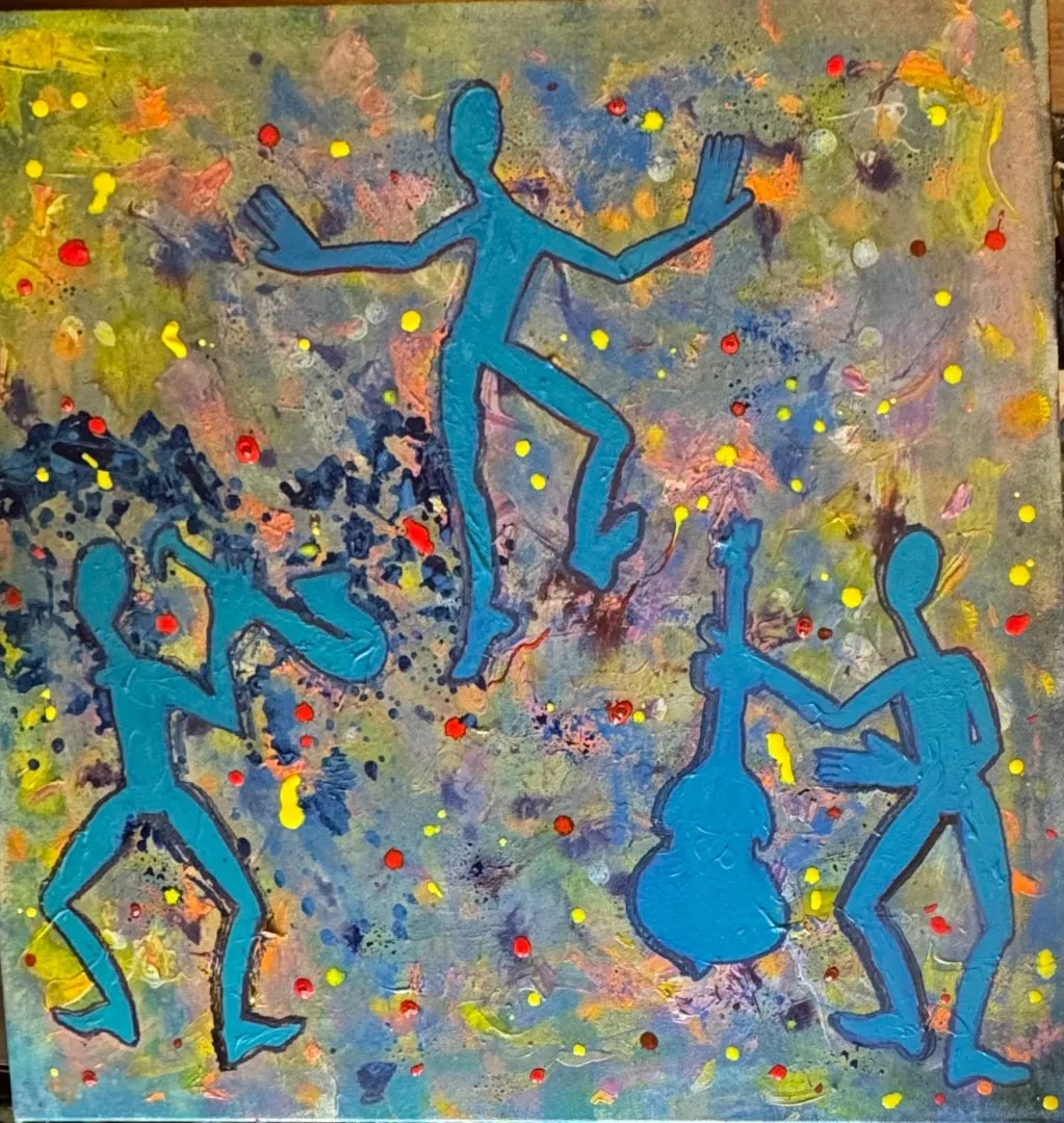 Rhythms Between Us — original artwork by Ilna Colemere