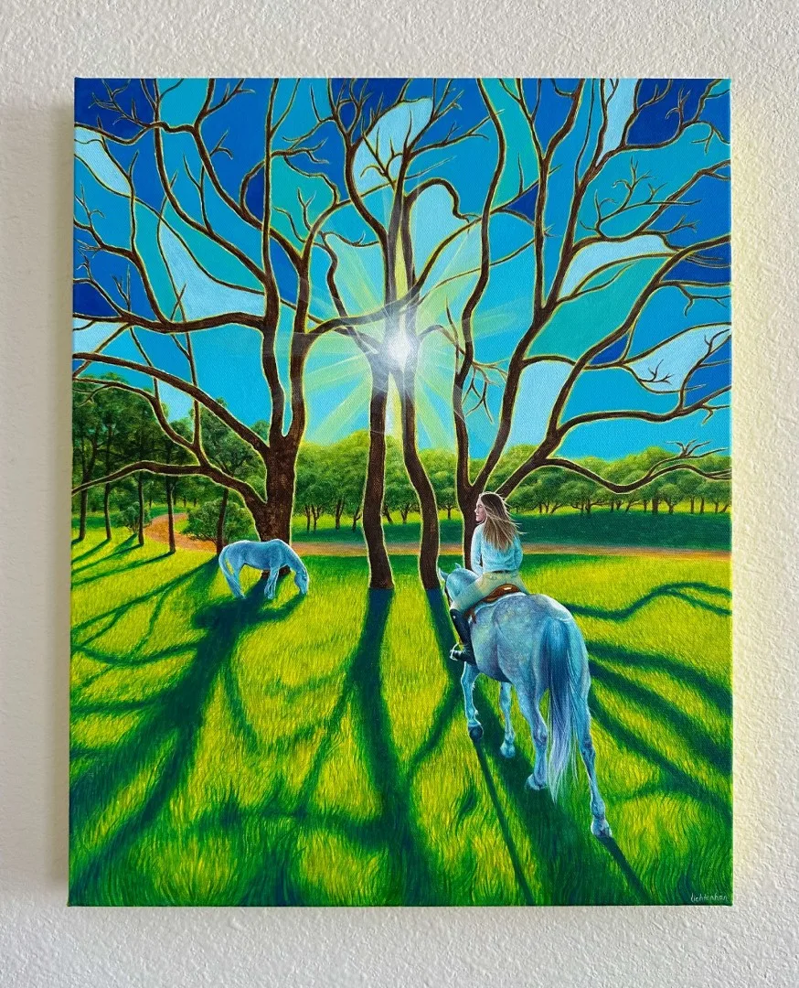 Take a Moment for the Memory — original artwork by Lacy Ann Lichtenhan