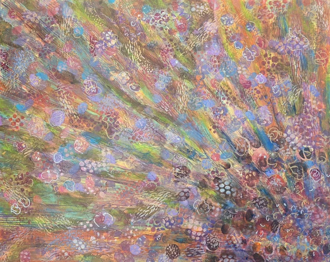 Blossom — original artwork by Lisa Hurst