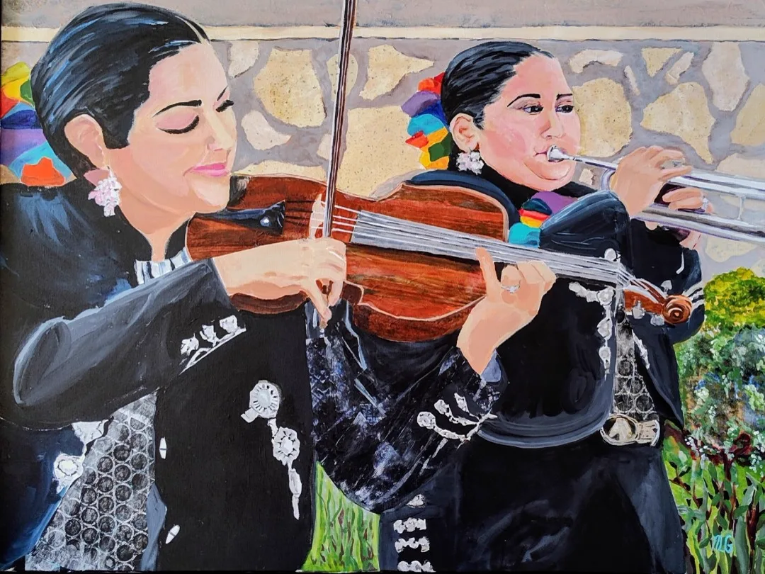 Mariachi Magic — original artwork by Nancy Gerfers