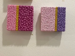 Pink and Lavender Celular Bloom — original artwork by a local or regional artist
