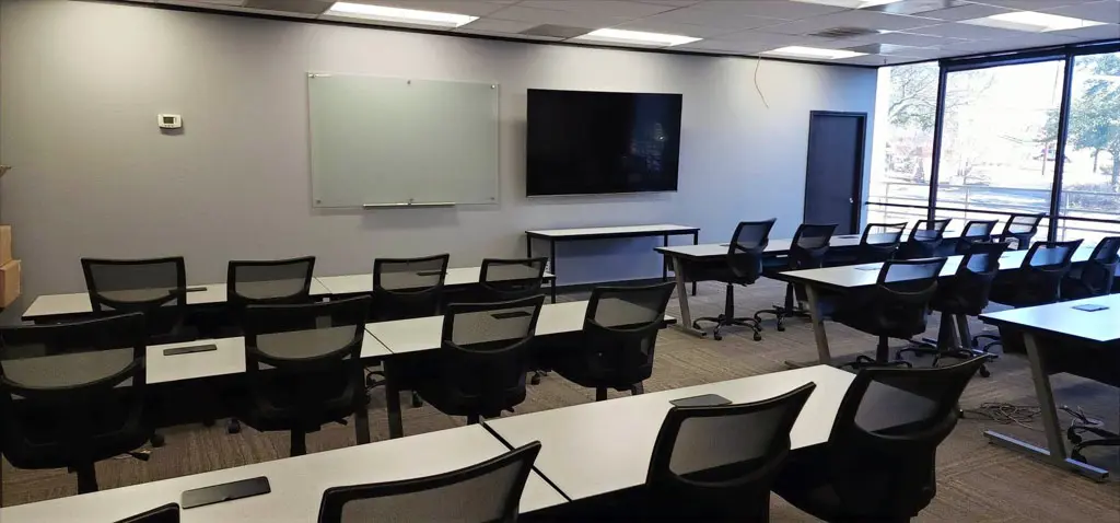 Kinected Classroom large flat-screen display and whiteboard in San Antonio